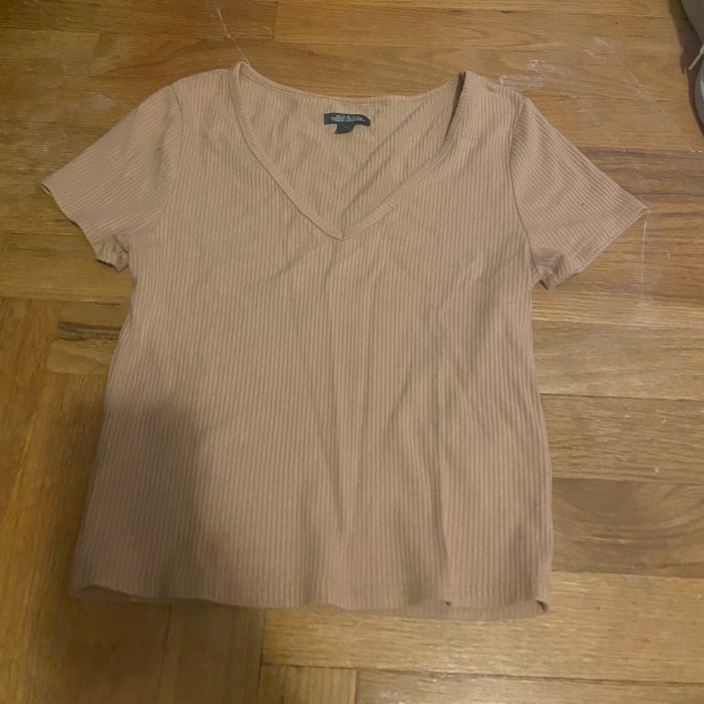 V-neck top